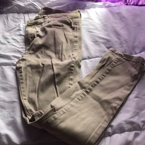 Khaki school pants